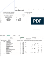 Petty Cash in Spreadsheet