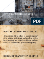 Transistional Style: Prepared By: Group 2