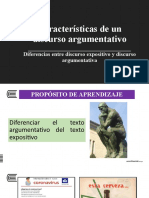 S.1 Diferencias Entre Un Texto Expositivo y Argumentativo