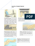 How To Use A Computer Keyboard: Part I: Sitting at The Keyboard