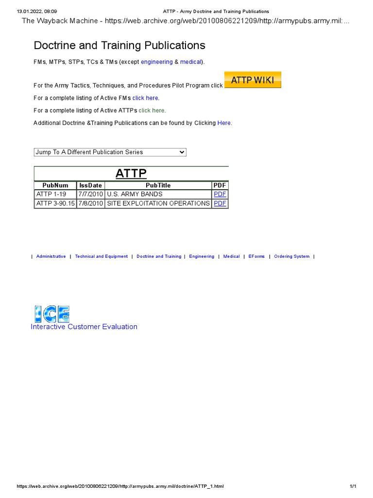Army Doctrine and Training Resources | PDF | Technology & Engineering ...