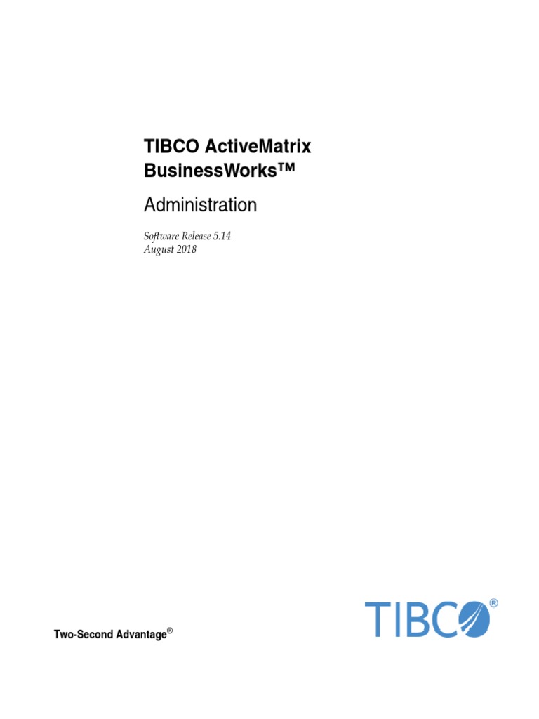 TIB BW 5.14 Administration | PDF | Computing | Software