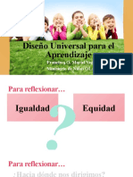 Diseño Universal para El Aprendizaje