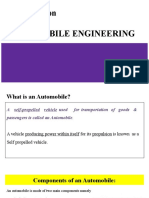 To Automobile Engineering: Unit-1