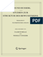 Hua 43.4, Studien zur Struktur des Bewusstseins. Teilband IV Textkritischer Anhang. Ullrich Melle, Thomas Vongehr (hrsg.) (2020)