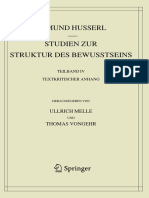 Hua 43.4, Studien Zur Struktur Des Bewusstseins. Teilband IV Textkritischer Anhang. Ullrich Melle, Thomas Vongehr (HRSG.) (2020)