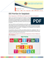 Brief: SDG Priorities For Bangladesh