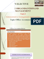 Open Elective: Office Organisantionand Management