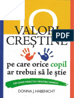 10 Valori Crestine Pe Care Orice Copil Ar Trebui Sa Le Stie, de Donna J. Habenicht