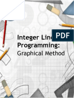 Integer Linear Programming