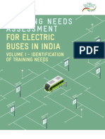 TRAINING NEEDS ASSESSMENT FOR ELECTRIC BUSES IN INDIA