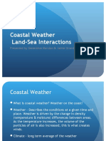 Coastal Weather Land-Sea Interactions: Presented by Geneviève Marston & Jamie Girard