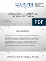 Rehabilitation Conceptual Framework