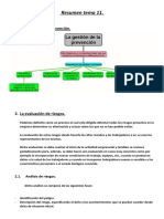 Gestión de riesgos laborales y planes de emergencia