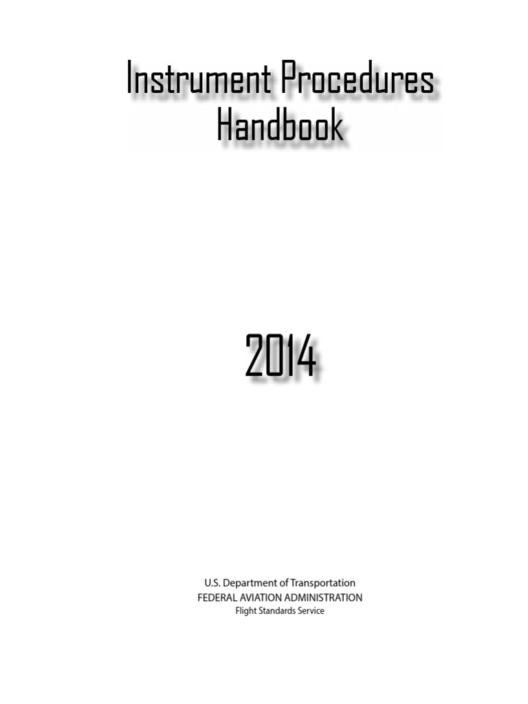FAA Instrument Procedures Guide | PDF | Instrument Flight Rules | Air ...