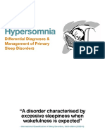 Hypersomnia: Differential Diagnoses & Management of Primary Sleep Disorders