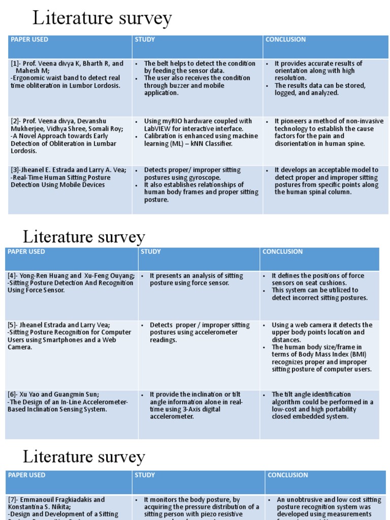 Literature Survey | PDF | Accelerometer | Computing