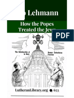 653 Lehmann How The Popes Treated The Jews