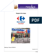 Rapport de Stage Carrefour