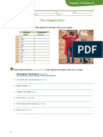 Comparative - worksheet
