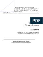 Kisi-Kisi LKS Farmasi Kabupaten Boyolali