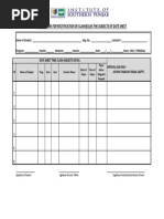 Date Sheet Clash Pro Form A