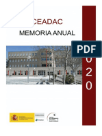 Memoria 2020 Ceadac