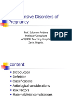 Hypertensive Disorders of Pregnancy UGS MBBS