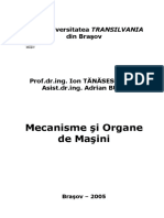 Mecanisme si organe de Maşini