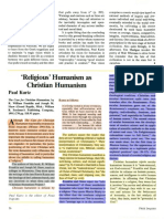 Paul Kurtz - Religious Humanism As Christian Humanism (HTTPSCDN - Centerforinquiry.orgwp-Contentuploadssites2619920422155551p56 PDF