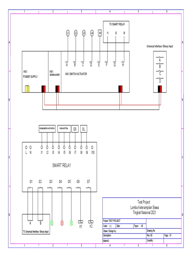 Project Module A KNX To SMART RELAY | PDF | Electrical Engineering ...