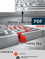 Retail Assignment: Principle of Marketing
