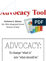 E-SRC as an Advocacy Tool