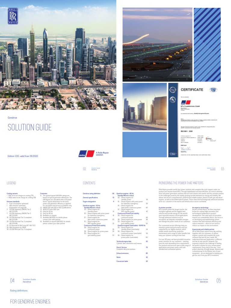 Solution Guide Gendrive Pdf Electrical Grid Data Center
