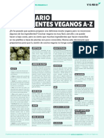 Veganuary Diccionario Ingredientes Veganos