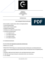 Roteiro de Aula - Intensivo I - D. Processual Penal - Renato Brasileiro - Aula 5