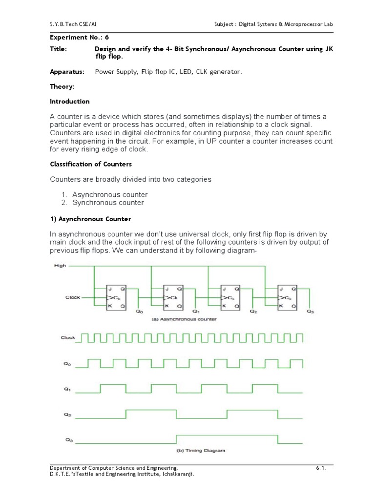 Power Supply, Flip Flop IC, LED, CLK Generator | PDF | Technology ...