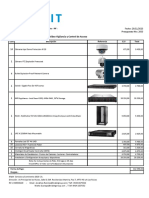 Cotizacion Video Vigilancia y Control de Accesos