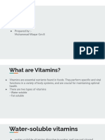 Water Soluble Vitamins