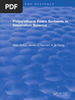 ,!7IB3B5-ijgibg!: Polyurethane Foam Sorbents in Separation Science