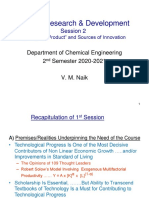 Product RD Session 2 - Concept of P and Sources of I - Presentation