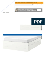 BRIMNES Bed Frame W Storage and Headboard, White - Luröy, 150x200 CM - IKEA
