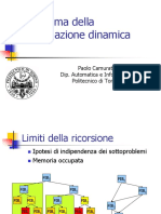 09 La Programmazione Dinamica