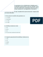 Esercizi Epidemiologia