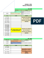 HORARIO 2022 Ciclo Verano