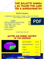 Diffuse Galactic Gamma Rays As Tracer For Dark Matter & Supersymmetry