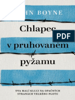 Chlapec V Pruhovanem Pyzamu Ukazka