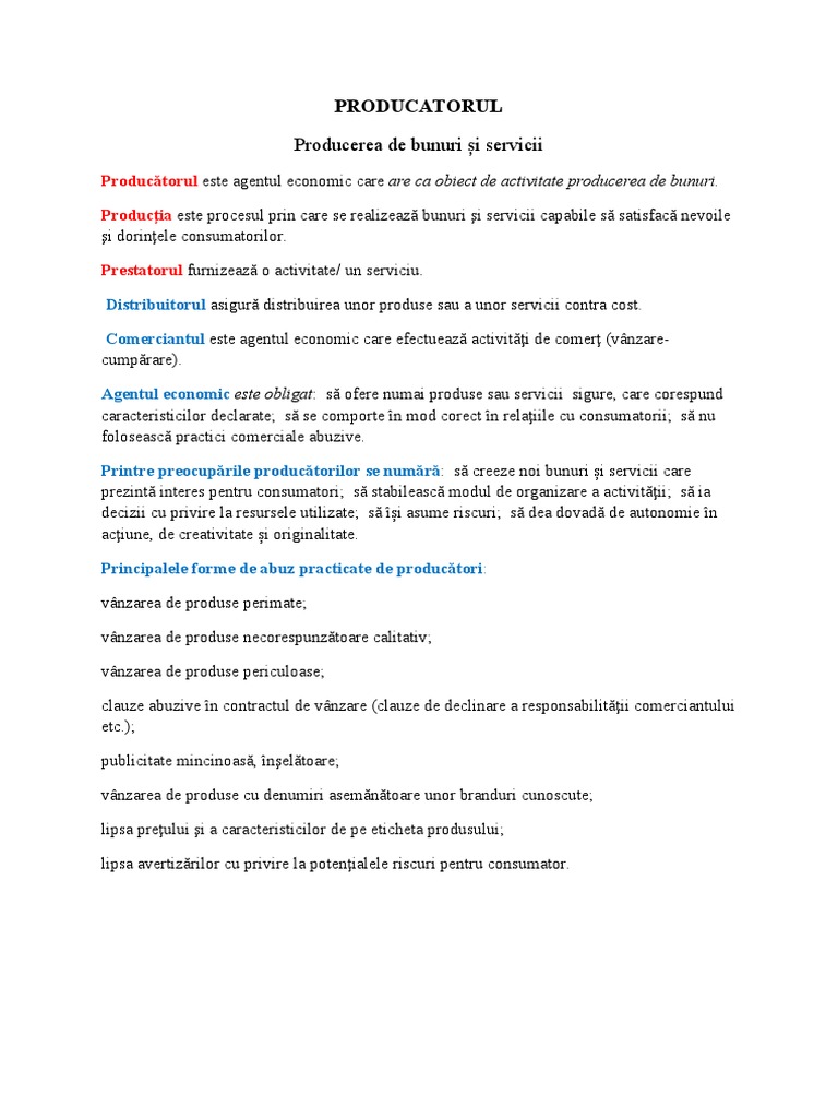 PRODUCATORUL | PDF