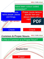 Common and Proper Nouns Identification