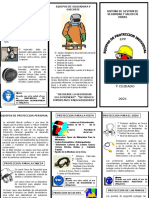 Triptico de Seguridad en Obras - Aracely Zegarra